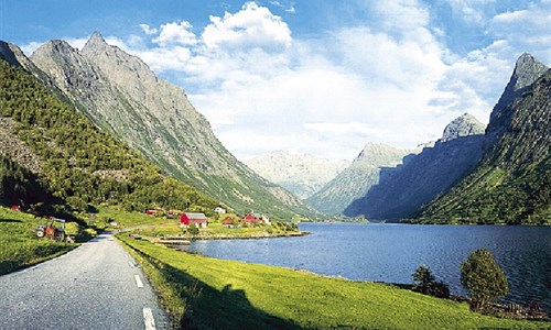 Velký okruh Norskem s turistikou - autobusem - Skandinávie