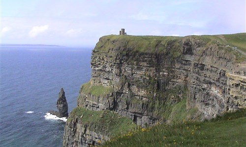 Irsko - smaragdový ostrov - letecky - Cliff pf Moher