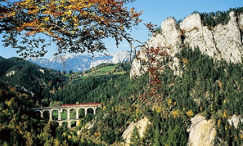 Železnicí Unesco na Semmering a hrad Forchtenstein