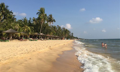 Jižní Vietnam - Saigon, Mekong a koupání na ostrově Phu Quoc - Ostrov Phu Quoc, pláž Long Beach