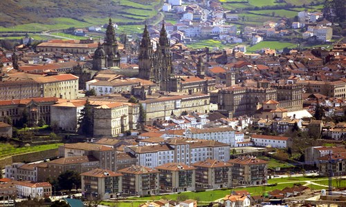 Svatojakubská pouť 2 - severní pobřežní cestou do Santiaga de Compostela (přes Kantábrii a Asturii)- letecky - Santiago de Compostela