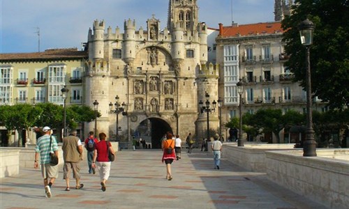 Svatojakubská pouť 2 - severní cestou přes Kantábrii, Asturii a Picos de Europa do Santiaga de Compostela - letecky - Burgos