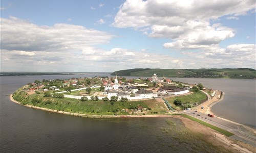 Tatarstán, samostatná republika uprostřed Ruska – letecký poznávací zájezd - Tatarstán, ostrov Svijažsk