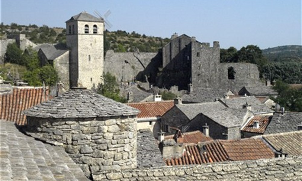 Languedoc, kraj Katarů a kaňon Ardèche - letecky
