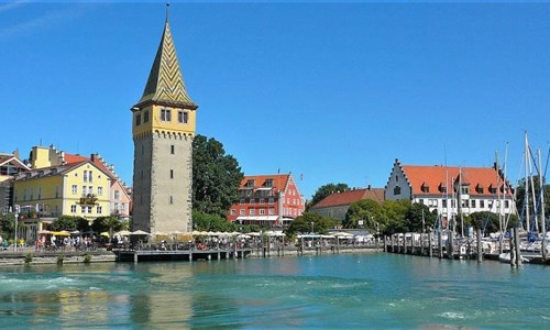 S kartou do tří zemí u Bodamského jezera a do kraje Heidi - S kartou do tří zemí u Bodamského jezera - Lindau jezero