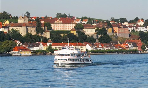 S kartou do tří zemí u Bodamského jezera a do kraje Heidi - S kartou do tří zemí u Bodamského jezera - Meersburg