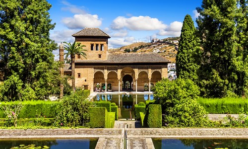 Krásy Andalusie - letecky - Krásy Andalusie - Alhambra