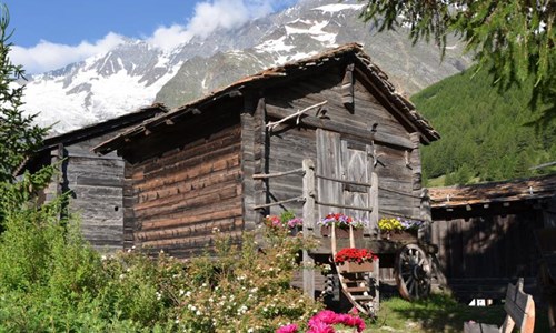 Saas Tall - údolí čtyřtisícovek a Matterhorn s kartou na lanovky - Saas-Fee - perla švýcarských Alp