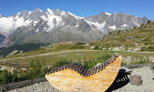 Saas Tall - údolí čtyřtisícovek a Matterhorn s kartou na lanovky - Saas-Fee - perla švýcarských Alp