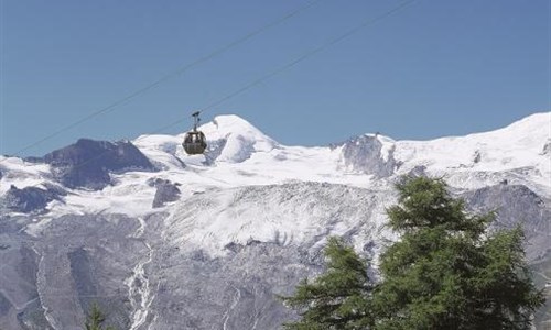 Saas Tall - údolí čtyřtisícovek a Matterhorn s kartou na lanovky - Saas-Fee - perla švýcarských Alp
