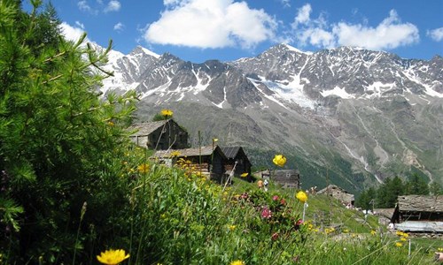 Saas Tall - údolí čtyřtisícovek a Matterhorn s kartou na lanovky - Saas-Fee - perla švýcarských Alp