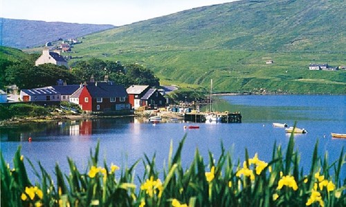 Skotsko, Orkneje - letecky - Orknejské ostrovy