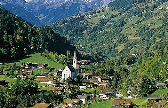 Alpské parky a střediska rakousko-švýcarského pomezí