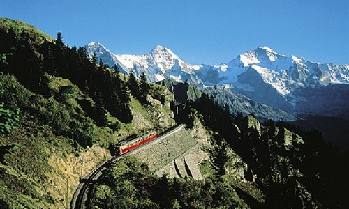 Jungfrau a Eiger