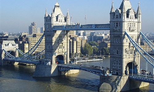 Londýn a Harry Potter - letecky z Brna - Londýn, Velká Británie, Tower Bridge
