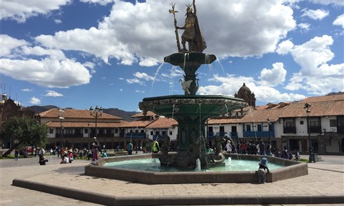 To nejlepší z Peru - Cusco náměstí