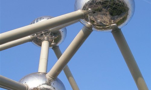 Belgické království letecky - Belgické království, Brusel, Atomium