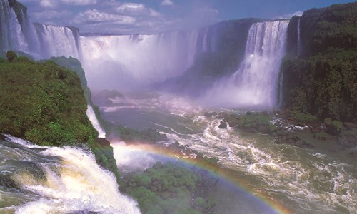 Rio de Janeiro, Iguacu, Salvador - Vodopády Iguacu