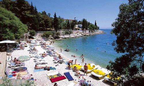 Rabac - Chorvatsko, Rabac - pláž