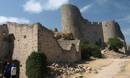 Languedoc a Rousillon autobusem - Languedoc - Peyrepertuse