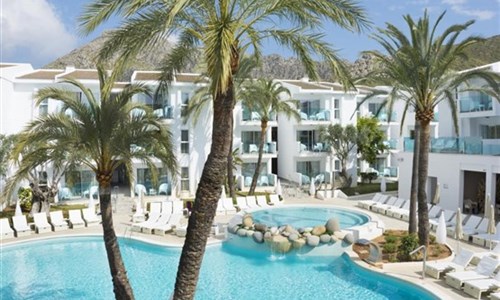 Hotel Mar Senses**** - Bazén Hotel Mar Senses s výhledem na palmy