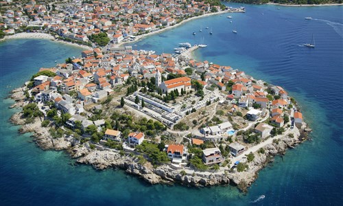 Primošten - Primošten - letecký pohled
