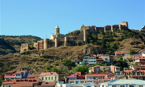 Gruzie s turistikou nejen po Kavkazu - Gruzie, Tbilisi - pevnost Narikala