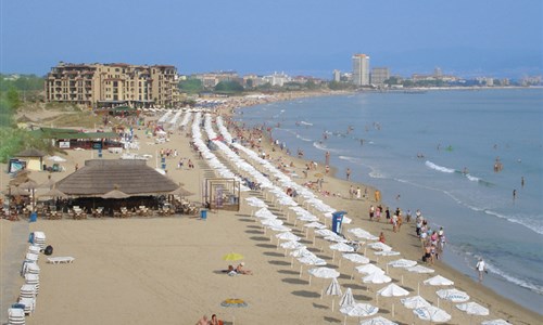 Hotel Trakia Garden*** - Bulharsko, Slunečné pobřeží - pláž