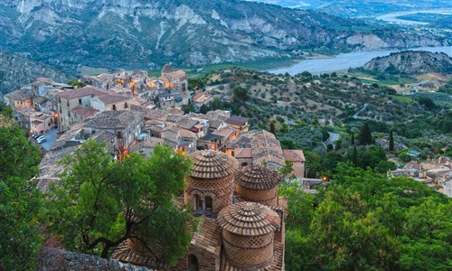 Apulie, Basilicata a Kalábrie letecky - Jónská Kalábrie - Stilo