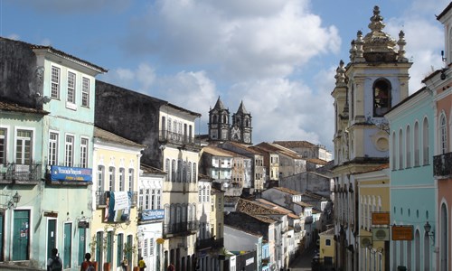 Velký okruh Brazílií - Brazilie-Salvador-čtvrť Pelourinho