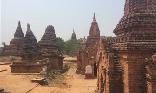 Myanmar - památky, příroda, koupání - Bagan