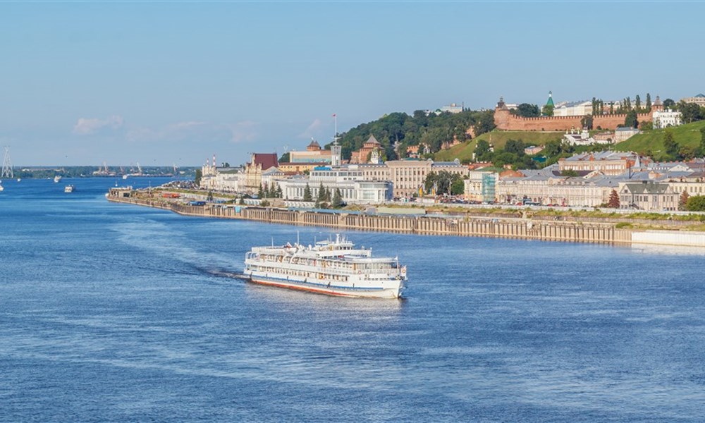 Tři ruská hlavní města: Moskva, vlakem do Nižného Novgorodu, lodí do Kazaně – letecký poznávací zájezd