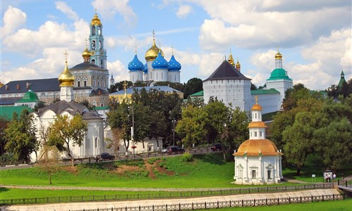 Tři ruská hlavní města: Moskva, vlakem do Nižného Novgorodu, lodí do Kazaně – letecký poznávací zájezd - Tři ruská hlavní města - Sergiev Posad
