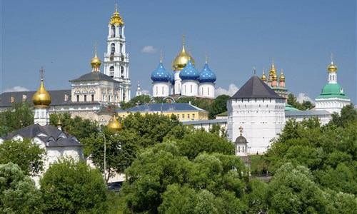 Tři ruská hlavní města: Moskva, vlakem do Nižného Novgorodu, lodí do Kazaně – letecký poznávací zájezd - Tři ruská hlavní města - Sergiev Posad