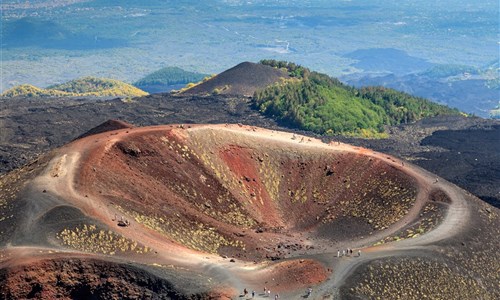 To nejlepší ze Sicílie - letecky - sopka Etna