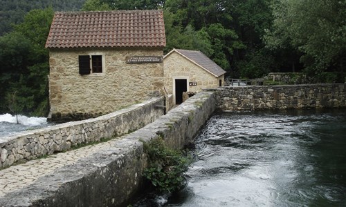 Přírodní a národní parky Chorvatska - turistika - Chorvatsko, Krka