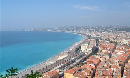 Provence a krásy Azurového pobřeží - letecky - Provence - Nice