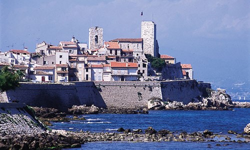 Provence a krásy Azurového pobřeží - letecky - Provence - Antibes