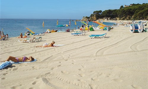 Hotel Surf Mar**** - vlastní doprava - Španělsko, Costa Brava, Lloret de Mar - hotel Surf Mar, pláž