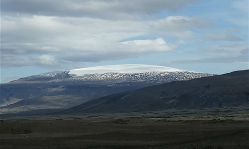 Island - mezi ledovci, sopkami a horkými prameny - Island, ledovec Eiríksjökull