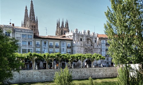Svatojakubská pouť 2 - severní cestou přes Kantábrii, Asturii a Picos de Europa do Santiaga de Compostela - letecky - Burgos