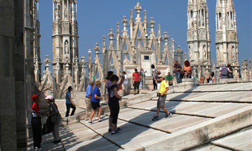 Miláno, letecky za památkami, kulturou i nákupy - Duomo di Milano