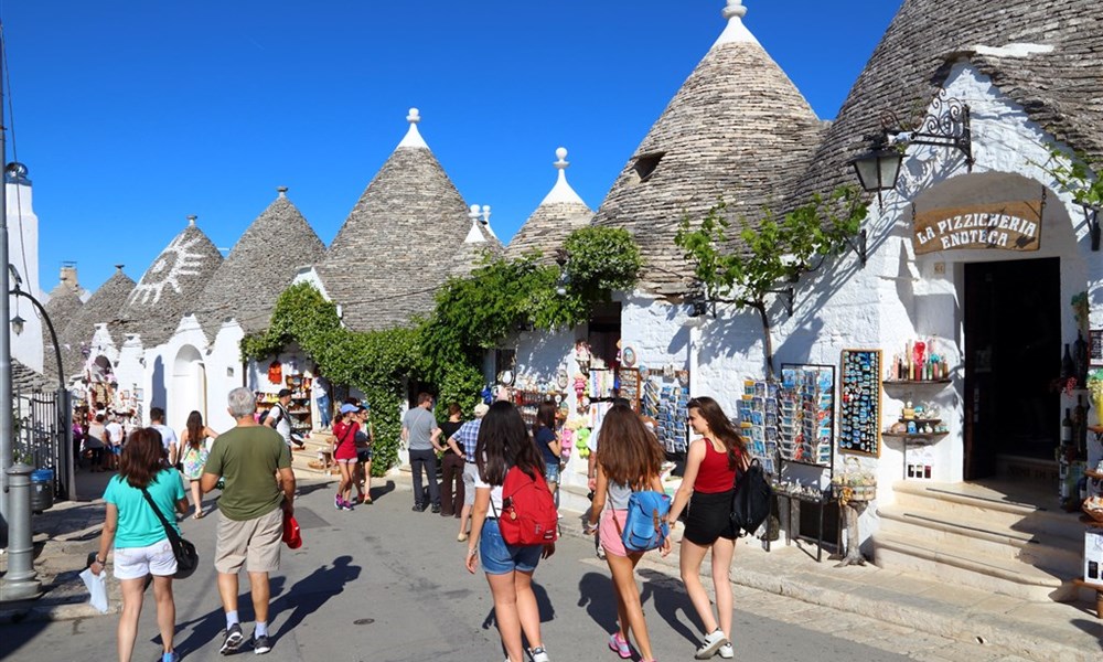 Apulie, Basilicata a Kalábrie letecky