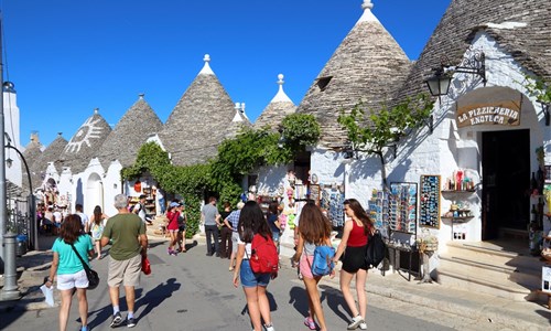 Apulie, Basilicata a Kalábrie letecky - Itálie - Apulie - Alberobello