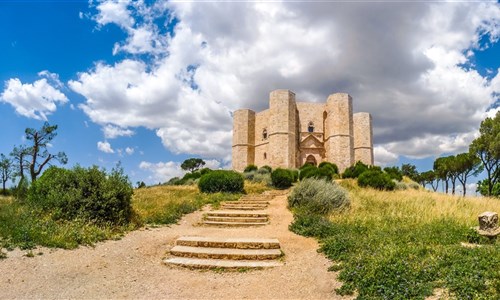 Apulie a Basilicata letecky - Itálie - Apulie - Castel de Monte