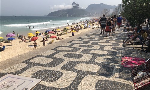 Rio de Janeiro, Costa Verde a vodopády Iguacu s českým průvodcem - Rio de Janeiro - pláž Ipanema