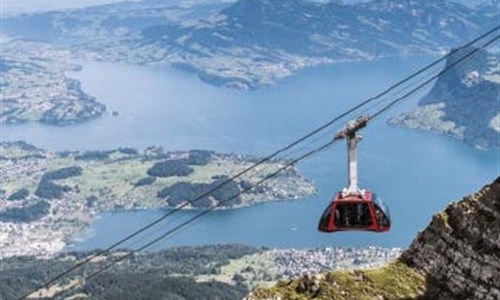 Z Čech až do Luzernu vlakem - Švýcarsko