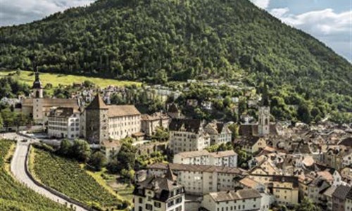 Švýcarsko letecky s panoramatickými vlaky - Švýcarsko