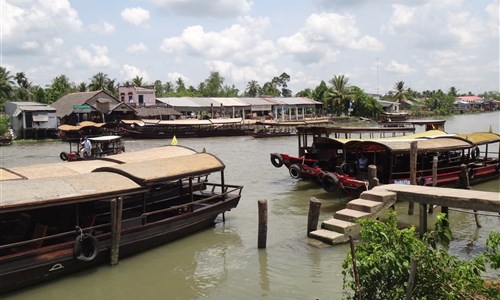 Jižní Vietnam - Saigon, Mekong a koupání na ostrově Phu Quoc - Mekong