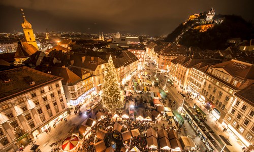 Advent v Grazu s lipicány a čokoládou - Advent v Grazu